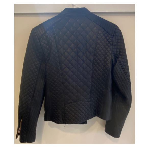 Cole Haan Leather Jacket - Picture 5 of 6